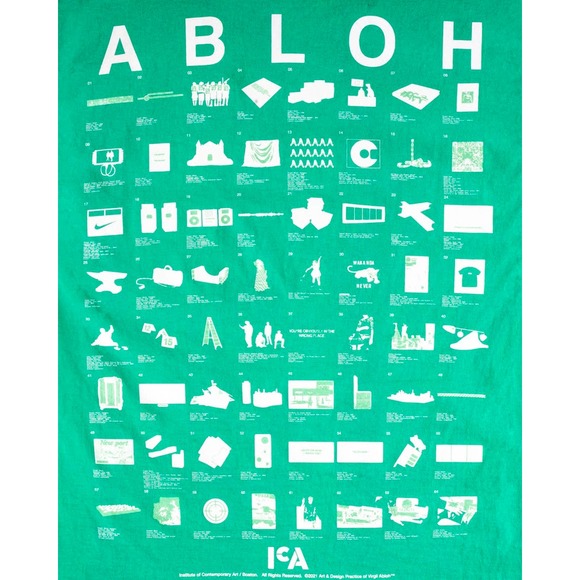 Virgil Abloh ICA Collection Tee | Green - Picture 2 of 4